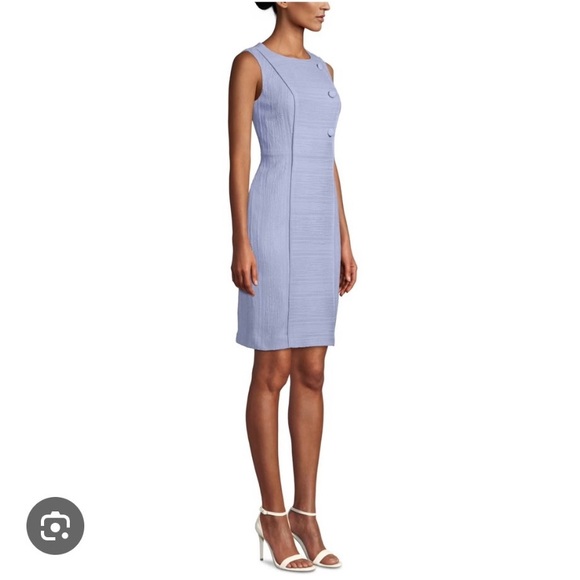 Anne Klein Lavender Sleeveless Mini Dress - Picture 1 of 6